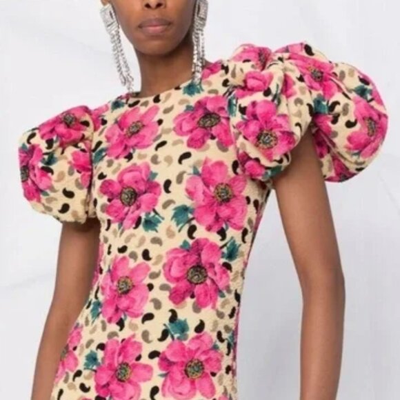 ROTATE Birger Christensen Dresses & Skirts - NWOT ROTATE Birger Christensen Katalona Floral Multicolor Mini Dress XS $400